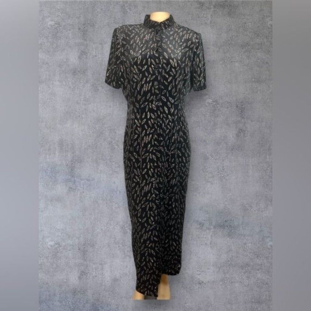 Another Thyme Stretch Velvet Maxi Dress